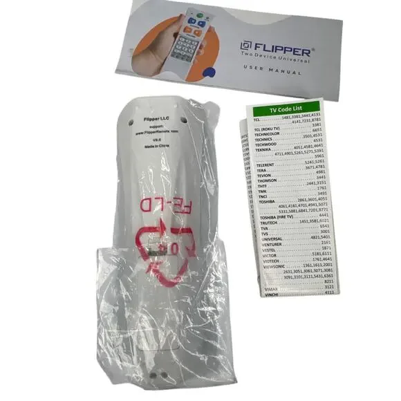 Flipper universal tv remote control white - Picture 3 of 4